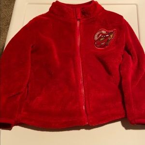 Disney Lightening McQueen fleece 2T
